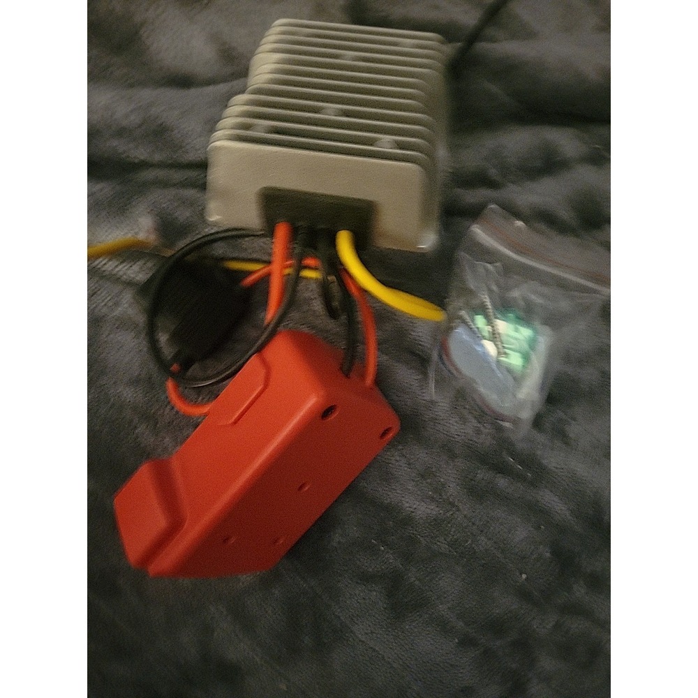 18V to 12V Step Down Converter for Milwaukee M18 Power Wheels Battery Adapter...